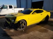 ✅ 2018 Chevrolet Camaro 1SS • VIN: 1G1FF1R72J0177142 • Лот: 65775735. Опубликован ранее на Copart с пробегом 76 844 миль. Бесплатный доступ к архиву аукционных продаж из США и подробный отчёт об истории автомобиля на DreamBid. Изображение 1.