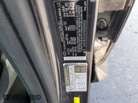 ✅ 2022 Hyundai Tucson SEL • VIN: 5NMJB3AE4NH089850 • Lot: 42664073. Wystawiony na Copart z przebiegiem 28 297 mil. Bezpłatny archiwum sprzedaży aukcyjnych z USA i szczegółowy raport historii pojazdu na DreamBid. Zdjęcie 16.