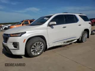 ✅ 2022 Chevrolet Traverse High Country • VIN: 1GNERNKW2NJ132356 • Lot: 67068765. Wystawiony na Copart z przebiegiem 46 160 mil. Bezpłatny archiwum sprzedaży aukcyjnych z USA i szczegółowy raport historii pojazdu na DreamBid. Zdjęcie 1.