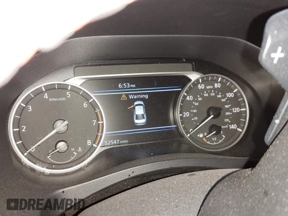 ✅ 2024 Nissan Altima SR • VIN: 1N4BL4CVXRN336209 • Lot: 43880420. Listed on IAAI with 52,547 mi. Free auction sales archive from the USA and detailed vehicle history report at DreamBid. Image 7.