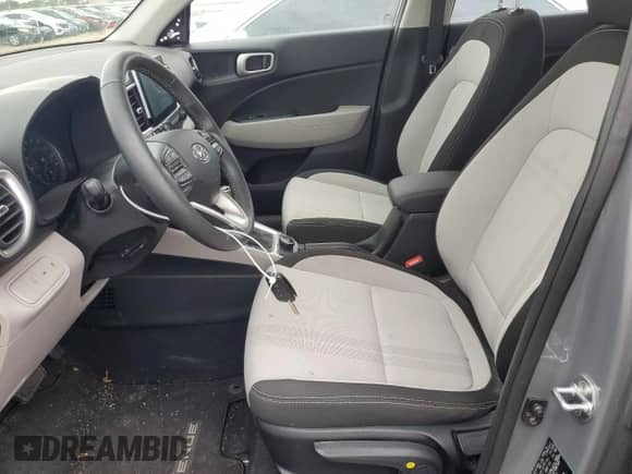 2022 Hyundai Venue SEL with VIN KMHRC8A36NU168484, listed as a Copart auction lot 76591354 with 4,362 mi miles and Salvage title. Bid and sale history available at DreamBid. Image 7.