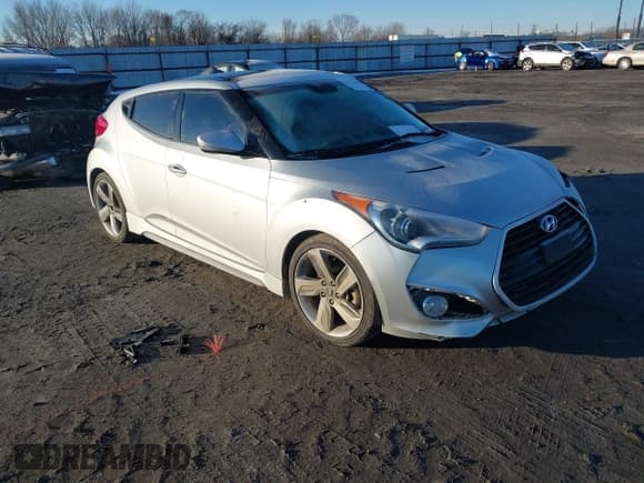 ✅ 2013 Hyundai Veloster Turbo • VIN: KMHTC6AE8DU107616 • Lot: 41293348. Wystawiony na IAAI z przebiegiem 152 567 mil. Bezpłatny archiwum sprzedaży aukcyjnych z USA i szczegółowy raport historii pojazdu na DreamBid. Zdjęcie 1.