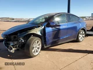 ✅ 2023 Tesla Model Y Long Range • VIN: 7SAYGDEE8PF835434 • Lot: 91420315. Wystawiony na Copart z przebiegiem 20 281 mil. Bezpłatny archiwum sprzedaży aukcyjnych z USA i szczegółowy raport historii pojazdu na DreamBid. Zdjęcie 1.