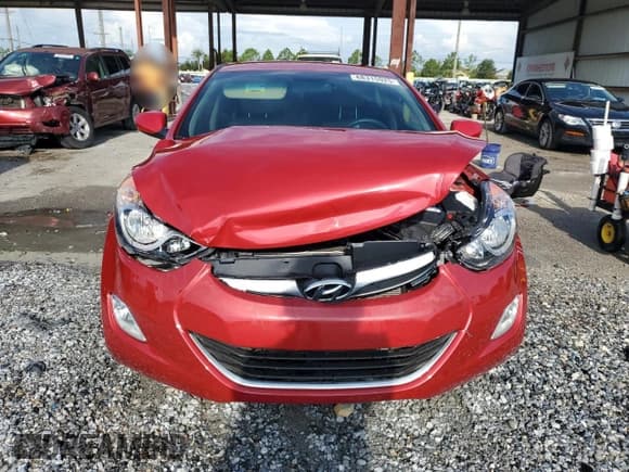 ✅ 2013 Hyundai Elantra Limited • VIN: KMHDH4AE9DU971309 • Lot: 68315925. Listed on Copart with 12,468 mi. Free auction sales archive from the USA and detailed vehicle history report at DreamBid. Image 5.
