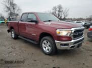 ✅ 2022 Ram 1500 Big Horn • VIN: 1C6SRFBT8NN134166 • Lot: 43133645. Listed on Copart with 55,405 mi. Free auction sales archive from the USA and detailed vehicle history report at DreamBid. Image 4.