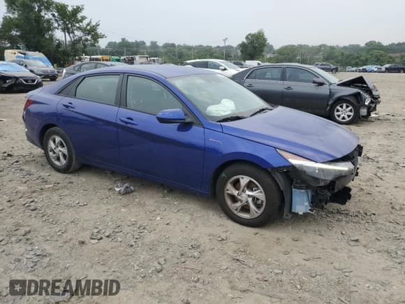 ✅ 2021 Hyundai Elantra SE • VIN: KMHLL4AG4MU161565 • Lot: 65438045. Listed on Copart with 45,147 mi. Free auction sales archive from the USA and detailed vehicle history report at DreamBid. Image 4.