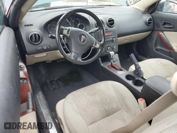 ✅ 2007 Pontiac G6 GT • VIN: 1G2ZH18N074214290 • Lot: 59710465. Listed on Copart with 114,476 mi. Free auction sales archive from the USA and detailed vehicle history report at DreamBid. Image 8.