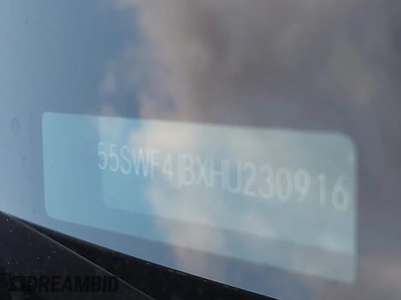 ✅ 2017 Mercedes-Benz C 300 • VIN: 55SWF4JBXHU230916 • Lot: 43756822. Listed on IAAI with 173,900 mi. Free auction sales archive from the USA and detailed vehicle history report at DreamBid. Image 9.