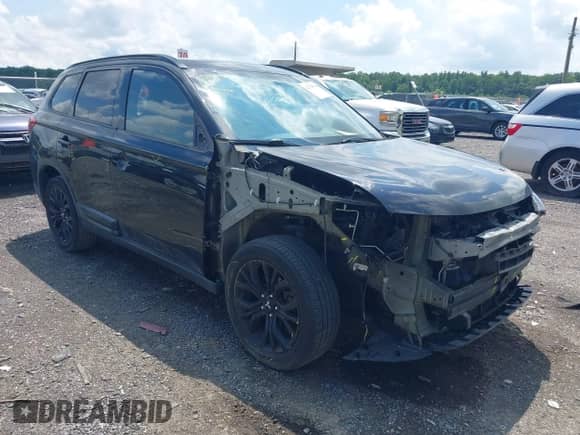 2019 Mitsubishi Outlander ES z VIN JA4AZ3A39KZ047749, wystawiony jako IAAI lot #42737988 z przebiegiem 215 294 mil mil oraz . Historia ofert i sprzedaży dostępna na DreamBid. Obrazek 1.