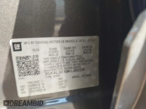 ✅ 2019 GMC Terrain Denali • VIN: 3GKALSEX8KL282105 • Lot: 43346903. Listed on IAAI with 99,597 mi. Free auction sales archive from the USA and detailed vehicle history report at DreamBid. Image 9.