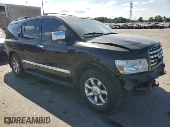 ✅ 2006 Infiniti QX56 • VIN: 5N3AA08C16N809134 • Lot: 71383214. Listed on Copart with 323,038 mi. Free auction sales archive from the USA and detailed vehicle history report at DreamBid. Image 4.
