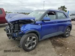 ✅ 2022 Hyundai Venue SEL • VIN: KMHRC8A39NU132644 • Lot: 72681324. Wystawiony na Copart z przebiegiem 23 719 mil. Bezpłatny archiwum sprzedaży aukcyjnych z USA i szczegółowy raport historii pojazdu na DreamBid. Zdjęcie 1.