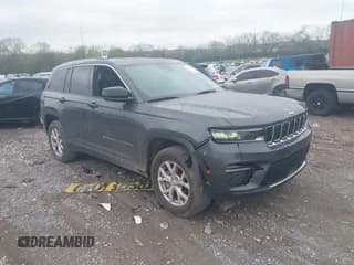 ✅ 2022 Jeep Grand Cherokee Limited • VIN: 1C4RJGBG3N8547912 • Lot: 42006898. Listed on IAAI with 83,825 mi. Free auction sales archive from the USA and detailed vehicle history report at DreamBid. Image 1.