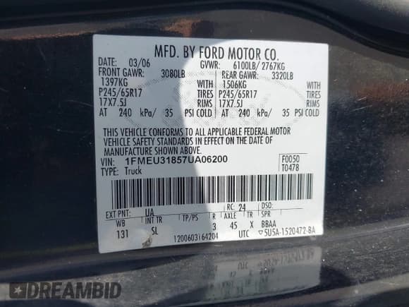 ✅ 2007 Ford Explorer Sport Trac XLT • VIN: 1FMEU31857UA06200 • Lot: 43590977. Wystawiony na IAAI z przebiegiem 150 885 mil. Bezpłatny archiwum sprzedaży aukcyjnych z USA i szczegółowy raport historii pojazdu na DreamBid. Zdjęcie 9.