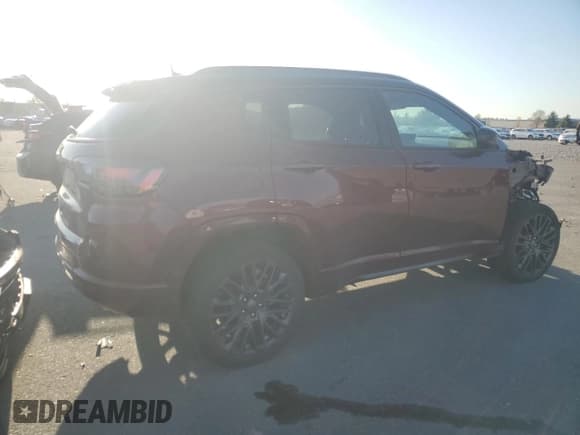 ✅ 2022 Jeep Compass Limited • VIN: 3C4NJDCB9NT108988 • Lot: 92675525. Listed on Copart with 75,244 mi. Free auction sales archive from the USA and detailed vehicle history report at DreamBid. Image 3.