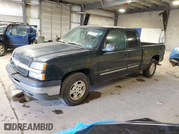 ✅ 2004 Chevrolet Silverado 1500 LS • VIN: 2GCEC19V341112075 • Лот: 74972114. Опубликован ранее на Copart с пробегом Не указан. Бесплатный доступ к архиву аукционных продаж из США и подробный отчёт об истории автомобиля на DreamBid. Изображение 1.
