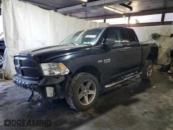 2014 Ram 1500 Tradesman with VIN 1C6RR7KTXES262608, listed as a Copart auction lot 86048715 with 138,940 mi miles and Salvage title. Bid and sale history available at DreamBid. Image 1.