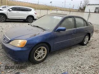 ✅ 2002 Honda Civic EX • VIN: 2HGES26762H590155 • Лот: 92036295. Опубликован ранее на Copart с пробегом Не указан. Бесплатный доступ к архиву аукционных продаж из США и подробный отчёт об истории автомобиля на DreamBid. Изображение 1.