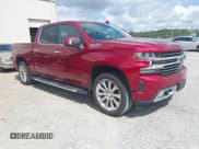 ✅ 2021 Chevrolet Silverado 1500 High Country • VIN: 3GCUYHEL1MG143522 • Lot: 42263956. Listed on IAAI with 65,416 mi. Free auction sales archive from the USA and detailed vehicle history report at DreamBid. Image 1.