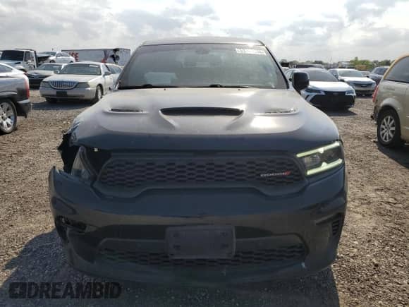 2022 Dodge Durango R/T with VIN 1C4SDHCTXNC103109, listed as a Copart auction lot 53289255 with 56,685 mi miles and Salvage title. Bid and sale history available at DreamBid. Image 5.