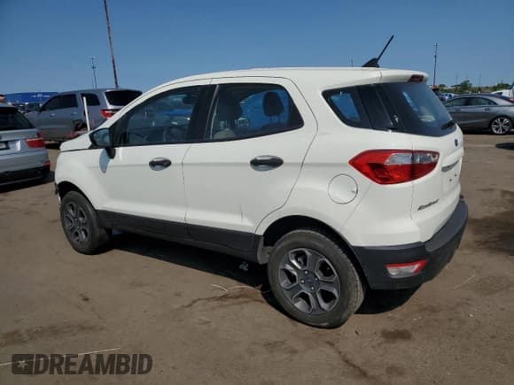 ✅ 2022 Ford EcoSport S • VIN: MAJ6S3FL2NC465091 • Лот: 58505395. Опубликован ранее на Copart с пробегом 55 807 миль. Бесплатный доступ к архиву аукционных продаж из США и подробный отчёт об истории автомобиля на DreamBid. Изображение 2.