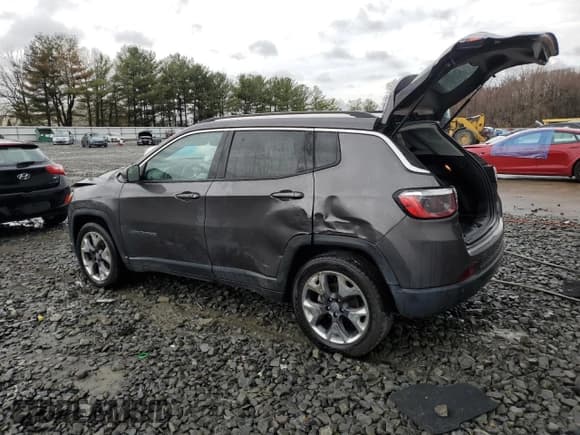 ✅ 2021 Jeep Compass Limited • VIN: 3C4NJCCB5MT526425 • Lot: 49160975. Listed on Copart with 73,588 mi. Free auction sales archive from the USA and detailed vehicle history report at DreamBid. Image 2.