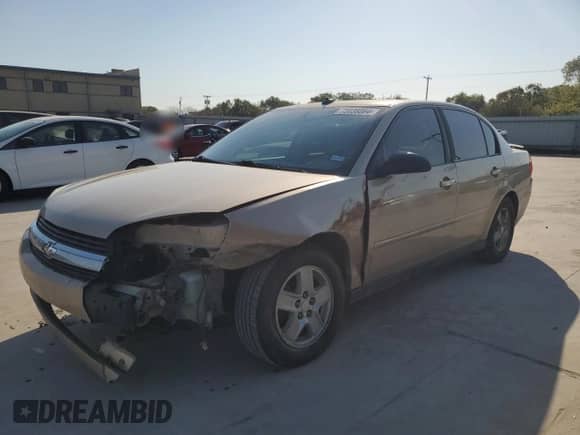2005 Chevrolet Malibu LS z VIN 1G1ZT54805F285601, wystawiony jako Copart lot #75038064 z przebiegiem 463 039 mil mil oraz Szkoda całkowita • Salvage title. Historia ofert i sprzedaży dostępna na DreamBid. Obrazek 1.