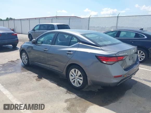 ✅ 2020 Nissan Sentra S • VIN: 3N1AB8BV5LY258596 • Lot: 42564462. Listed on IAAI with 80,770 mi. Free auction sales archive from the USA and detailed vehicle history report at DreamBid. Image 3.