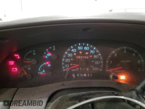 ✅ 1998 Ford F-150 • VIN: 2FTZF18W0WCA82169 • Lot: 93003405. Listed on Copart with 193,168 mi. Free auction sales archive from the USA and detailed vehicle history report at DreamBid. Image 9.