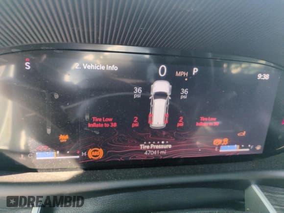 ✅ 2023 Jeep Wagoneer Series III • VIN: 1C4SJSDP8PS540588 • Lot: 56546295. Listed on Copart with 47,041 mi. Free auction sales archive from the USA and detailed vehicle history report at DreamBid. Image 9.