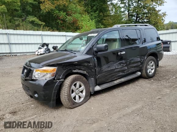 ✅ 2015 Nissan Armada SV • VIN: 5N1AA0NC3FN603407 • Лот: 80447635. Опубликован ранее на Copart с пробегом 128 271 миль. Бесплатный доступ к архиву аукционных продаж из США и подробный отчёт об истории автомобиля на DreamBid. Изображение 1.