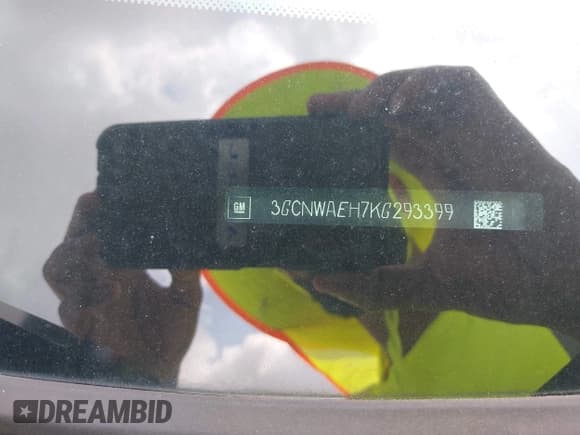 ✅ 2019 Chevrolet Silverado 1500 Work Truck • VIN: 3GCNWAEH7KG293399 • Lot: 42127268. Wystawiony na IAAI z przebiegiem 133 166 mil. Bezpłatny archiwum sprzedaży aukcyjnych z USA i szczegółowy raport historii pojazdu na DreamBid. Zdjęcie 9.