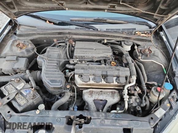 ✅ 2005 Honda Civic VP • VIN: 2HGES16325H553051 • Lot: 90851435. Listed on Copart with Not provided. Free auction sales archive from the USA and detailed vehicle history report at DreamBid. Image 11.