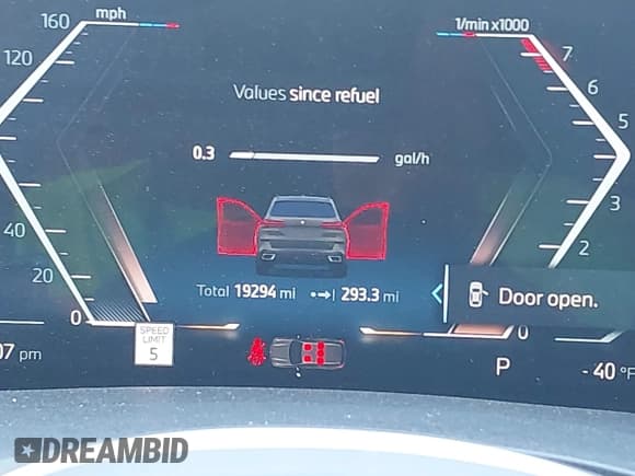 ✅ 2024 BMW X5 xDrive40i • VIN: 5UX23EU01R9U76742 • Lot: 43604412. Listed on IAAI with 19,294 mi. Free auction sales archive from the USA and detailed vehicle history report at DreamBid. Image 16.