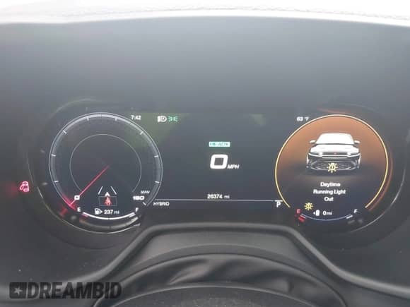 2024 Dodge Hornet R/T z VIN ZACPDFCW4R3A26752, wystawiony jako IAAI lot #42165840 z przebiegiem 26 374 mil mil oraz . Historia ofert i sprzedaży dostępna na DreamBid. Obrazek 7.