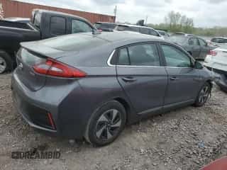 2017 Hyundai Ioniq SEL z VIN KMHC75LC8HU019133, wystawiony jako Copart lot #47742114 z przebiegiem 122 194 mil mil oraz . Historia ofert i sprzedaży dostępna na DreamBid. Obrazek 3.