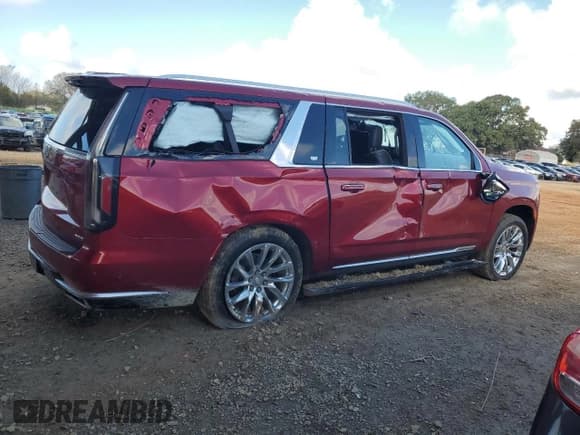 ✅ 2021 Cadillac Escalade ESV Premium Luxury Platinum • VIN: 1GYS4MKL8MR365758 • Lot: 80059914. Wystawiony na Copart z przebiegiem 98 008 mil. Bezpłatny archiwum sprzedaży aukcyjnych z USA i szczegółowy raport historii pojazdu na DreamBid. Zdjęcie 3.