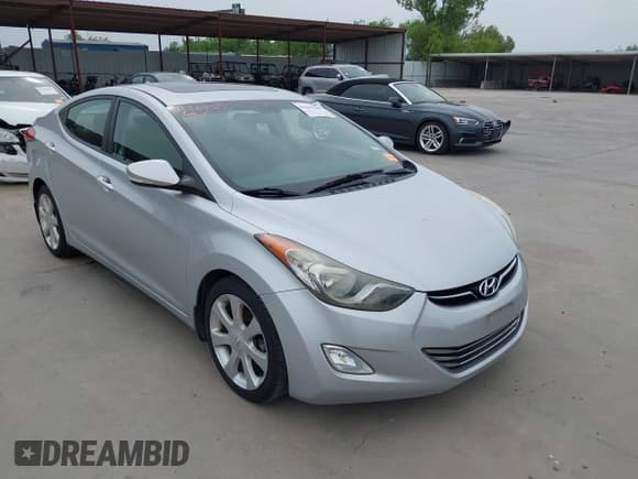 ✅ 2013 Hyundai Elantra GLS • VIN: 5NPDH4AE7DH268063 • Lot: 42269526. Listed on IAAI with 123,067 mi. Free auction sales archive from the USA and detailed vehicle history report at DreamBid. Image 1.