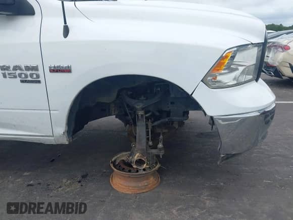 2019 Ram 1500 Big Horn with VIN 1C6RR6TT2KS561630, listed as a IAAI auction lot 43203396 with 107,570 mi miles and . Bid and sale history available at DreamBid. Image 6.