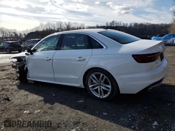 ✅ 2024 Audi A4 S line Premium • VIN: WAUDAAF44RN004564 • Lot: 50512505. Listed on Copart with 7,042 mi. Free auction sales archive from the USA and detailed vehicle history report at DreamBid. Image 2.