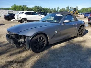 ✅ 2008 BMW Z4 3.0i • VIN: 4USBU33558LW74784 • Лот: 60850775. Опубликован ранее на Copart с пробегом 52 790 миль. Бесплатный доступ к архиву аукционных продаж из США и подробный отчёт об истории автомобиля на DreamBid. Изображение 1.