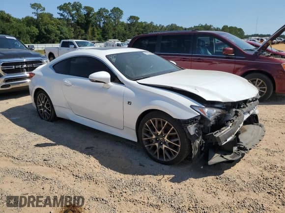 ✅ 2017 Lexus RC 200t • VIN: JTHHA5BC3H5006229 • Lot: 80646515. Listed on Copart with 121,617 mi. Free auction sales archive from the USA and detailed vehicle history report at DreamBid. Image 4.