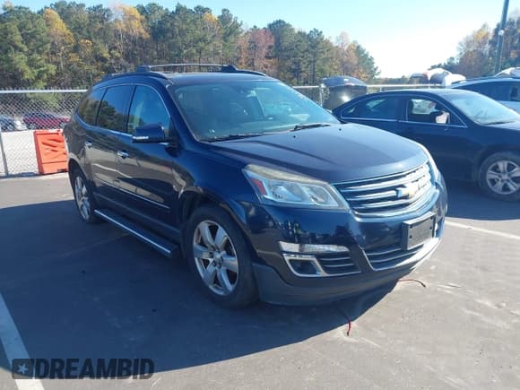 ✅ 2016 Chevrolet Traverse LTZ • VIN: 1GNKVJKD0GJ191379 • Lot: 43644312. Wystawiony na IAAI z przebiegiem 138 762 mil. Bezpłatny archiwum sprzedaży aukcyjnych z USA i szczegółowy raport historii pojazdu na DreamBid. Zdjęcie 1.
