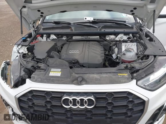 ✅ 2022 Audi Q5 S line Premium Plus • VIN: WA1EAAFY2N2014414 • Lot: 42069743. Wystawiony na IAAI z przebiegiem 44 654 mil. Bezpłatny archiwum sprzedaży aukcyjnych z USA i szczegółowy raport historii pojazdu na DreamBid. Zdjęcie 10.