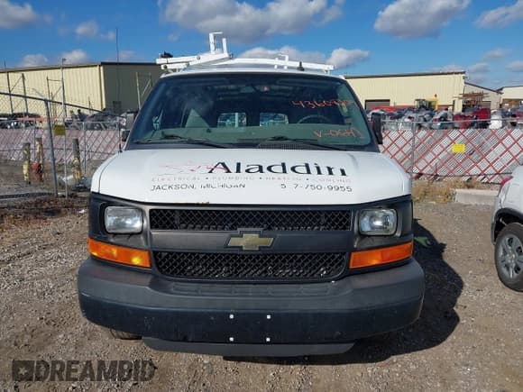 ✅ 2016 Chevrolet Express Cargo • VIN: 1GCWGAFF7G1170643 • Lot: 43608209. Listed on IAAI with 120,872 mi. Free auction sales archive from the USA and detailed vehicle history report at DreamBid. Image 6.
