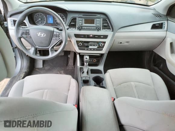 ✅ 2017 Hyundai Sonata SE • VIN: 5NPE24AF4HH577414 • Lot: 48503083. Listed on Copart with 59,165 mi. Free auction sales archive from the USA and detailed vehicle history report at DreamBid. Image 8.