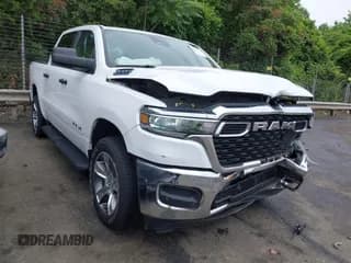 ✅ 2025 Ram 1500 Tradesman • VIN: 1C6RRFGG7SN540803 • Lot: 42275470. Wystawiony na IAAI z przebiegiem 4 168 mil. Bezpłatny archiwum sprzedaży aukcyjnych z USA i szczegółowy raport historii pojazdu na DreamBid. Zdjęcie 1.