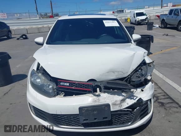 ✅ 2011 Volkswagen Golf GTI Autobahn • VIN: WVWFV7AJ0BW141422 • Lot: 42831467. Listed on IAAI with 167,692 mi. Free auction sales archive from the USA and detailed vehicle history report at DreamBid. Image 12.