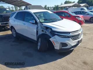 2022 Chevrolet Equinox LT z VIN 3GNAXUEV2NL189571, wystawiony jako IAAI lot #43340032 z przebiegiem 77 628 mil mil oraz . Historia ofert i sprzedaży dostępna na DreamBid. Obrazek 1.