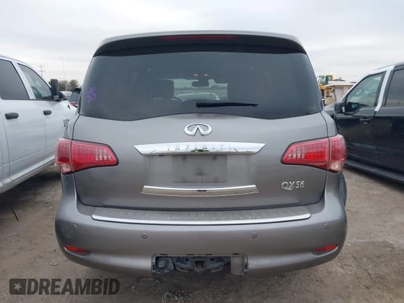 ✅ 2013 Infiniti QX56 • VIN: JN8AZ2NFXD9550427 • Lot: 41335684. Listed on IAAI with 175,854 mi. Free auction sales archive from the USA and detailed vehicle history report at DreamBid. Image 16.